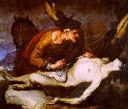  Luca  Giordano The Good Samaritan oil on canvas